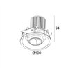 Delta Light ENTERO RD-M WALLWASH Einbaustrahler
