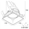 Delta Light ENTERO SQ-L TRIMLESS TW Einbaustrahler