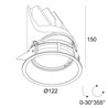 Delta Light ENTERO RD-L TW Einbaustrahler