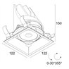 Delta Light ENTERO SQ-L Einbaustrahler