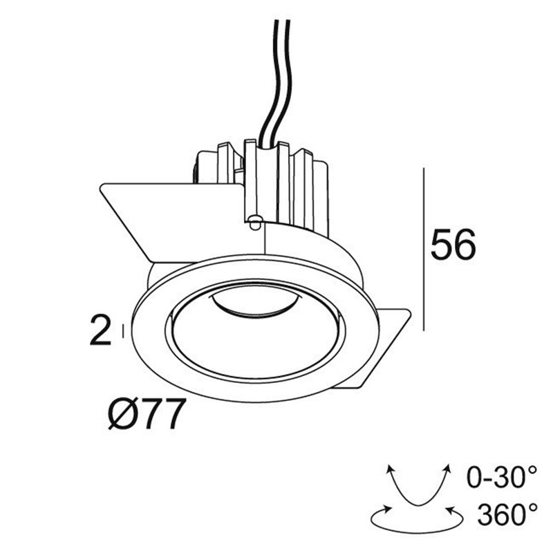 Delta Light MINI REO II OK X Einbaustrahler