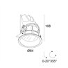 Delta Light Entero Rd-S Ip Soft spot encastré
