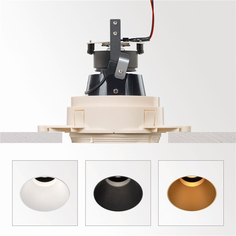 Delta Light iMAX II ROUND ADJUSTABLE TRIMLESS CL Einbauspot