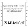 Delta Light Minigrid In 1 Hi Led spot encastré