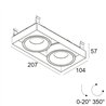 Delta Light MINIGRID IN TRIMLESS 2 SOFT Einbauspot