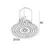 Delta Light NIME II TRIMLESS Spot encastré
