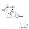 Delta Light Spy 39 Clip Framer Einbauspot