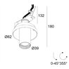 Delta Light Spy 39 Trimless Soft Einbauspot