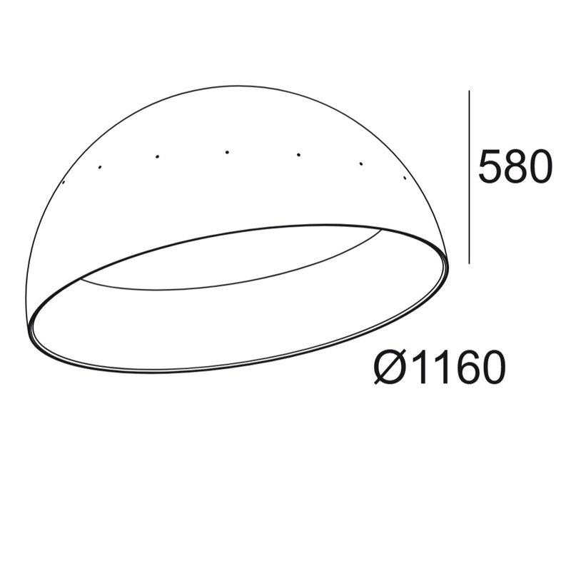 Delta Light SUPERDOME 9528 RECESSED DIM5 Spot encastré