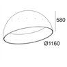 Delta Light SUPERDOME 9528 RECESSED DIM5 Spot encastré