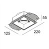 Delta Light MOUNTING KIT S102 TRIMLESS