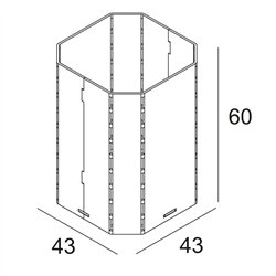 Delta Light CONCRETE BOX TR 154