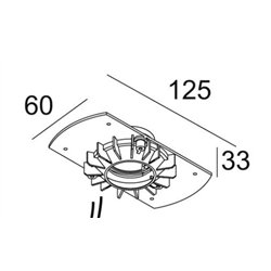 Delta Light MOUNTING KIT TRIMLESS MICROSPY IN OK