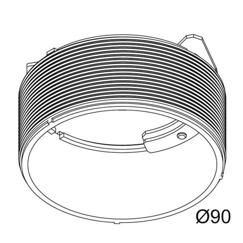 Delta Light MOUNTING KIT SPY 39/52 TRIMLESS WSC