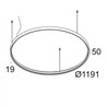 Delta Light SUPERLOOP HC 120 SBL Hängelampe