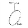 Delta Light SUPERLOOP VC 90 SBL Hängelampe