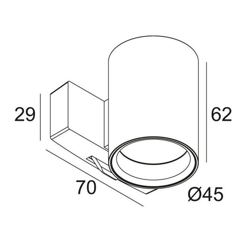 Delta Light SUPERLOOP-FIX 45 MDL Lampe suspendue