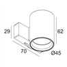 Delta Light SUPERLOOP-FIX 45 MDL Hängelampe