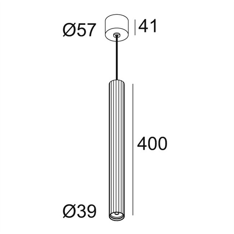 Delta Light HEDRA 391 C Lampe suspendue