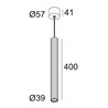 Delta Light HEDRA 391 C Lampe suspendue