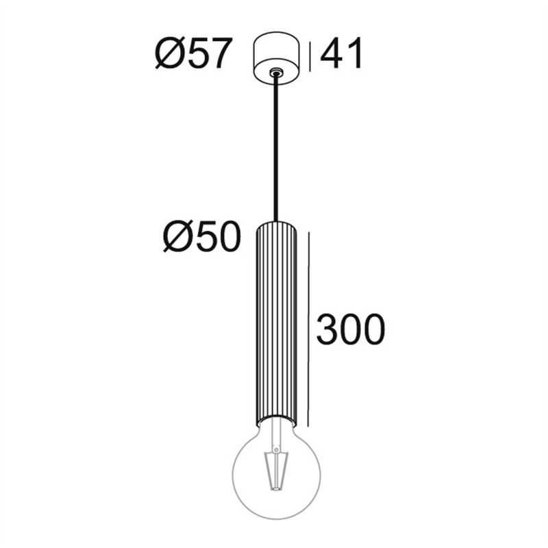Delta Light HEDRA 452 C E27 Lampe suspendue