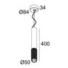 Delta Light PUNK 451 C DIM8 Lampe suspendue