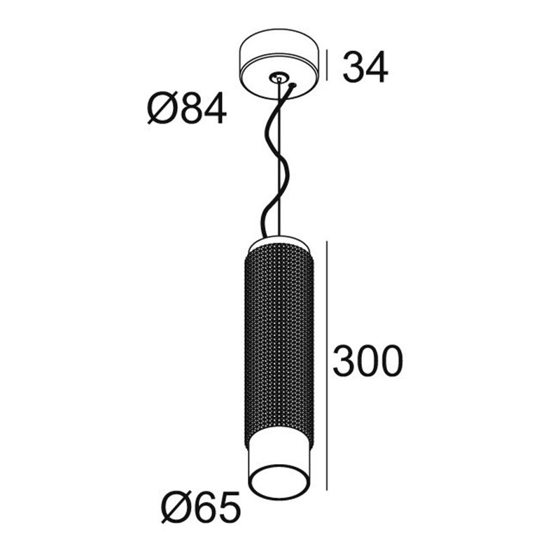 Delta Light PUNK 622 C DIM8 Lampe suspendue