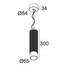 Delta Light PUNK 622 C DIM8 Lampe suspendue
