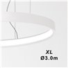 Delta Light SUPERLOOP HC 300 SBL Lampe suspendue