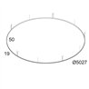 Delta Light SUPERLOOP HC 500 SBL Lampe suspendue