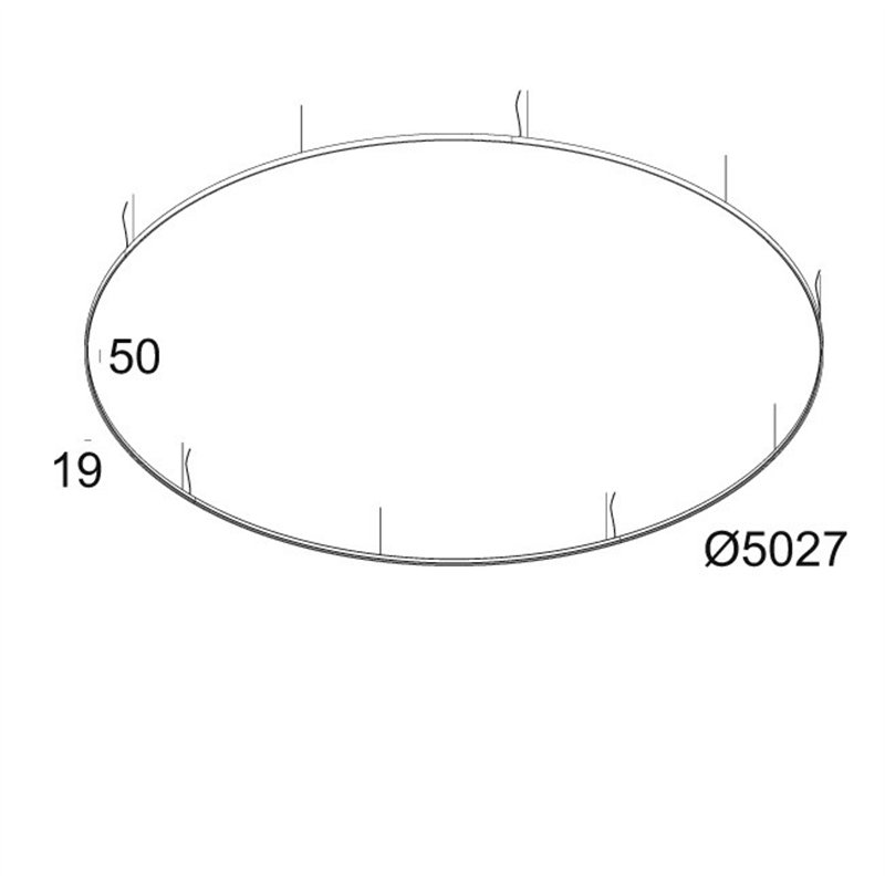Delta Light SUPERLOOP HC 500 MDL Hängelampe