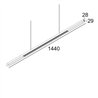 Delta Light INFORM SQ P144-3 DOWN Lampe suspendue
