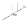 Delta Light INFORM SQ P282-6 DOWN Lampe suspendue