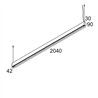 Delta Light CONFORM P20 DOWN-UP DIM4 Lampe suspendue