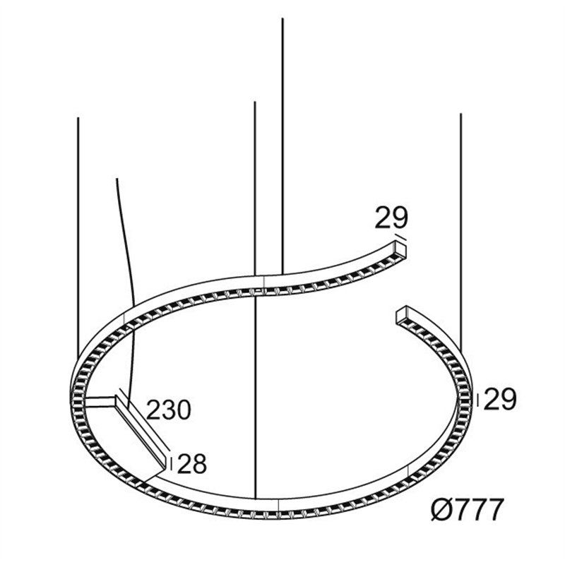 Delta Light INFORM R2+ DOWN-UP DIM5 Hängelampe