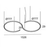Delta Light INFORM R3 DOWN-UP Lampe suspendue