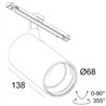 Delta Light SOLI - 66 Q-DIM éclairage sur rail
