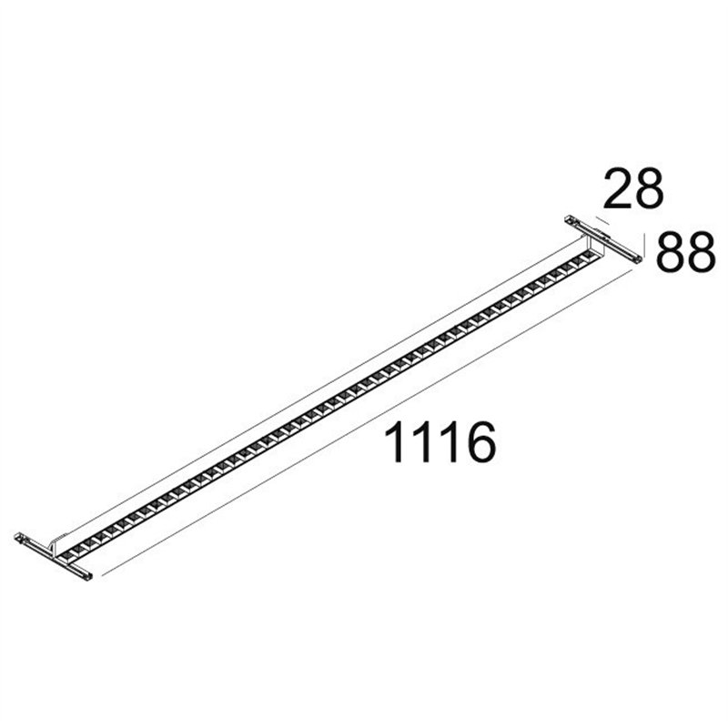 Delta Light SOLI - FORM 110 MDL Éclairage sur rail
