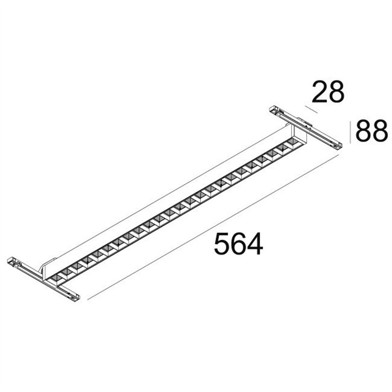 Delta Light SOLI - FORM 60 MDL Éclairage sur rail