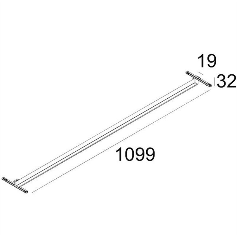 Delta Light SOLI - LINE 110 DOWN Q-DIM éclairage sur rail