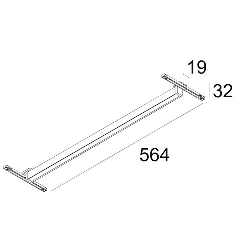 Delta Light SOLI - LINE 60 DOWN MDL éclairage sur rail