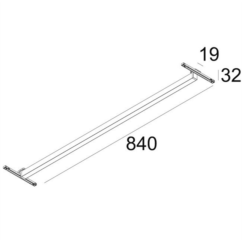 Delta Light SOLI - LINE 90 UP MDL éclairage sur rail