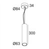 Delta Light SPY C DIM8 Lampe suspendue