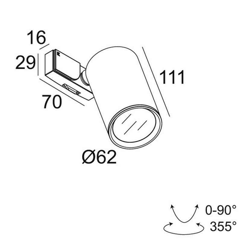 Delta Light SUPERLOOP-SPY FOCUS LP MDL Lampe suspendue