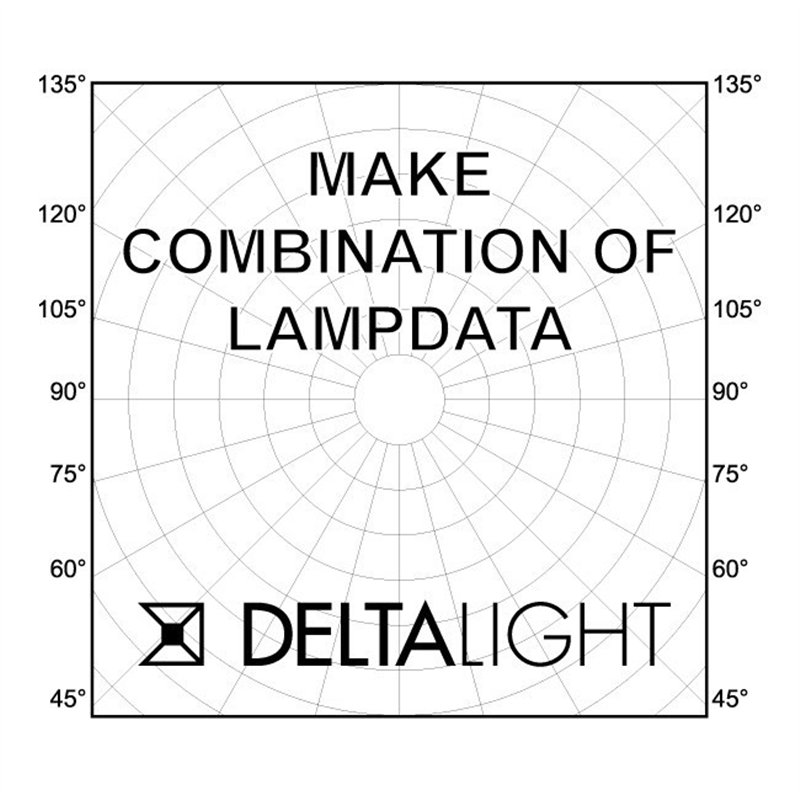 Delta Light SUPERNOVA LINE 95 TW DOWN-UP DIM5 Lampe suspendue