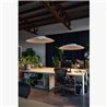 Delta Light ZOOVER 140 LIGHT GREY Lampe suspendue
