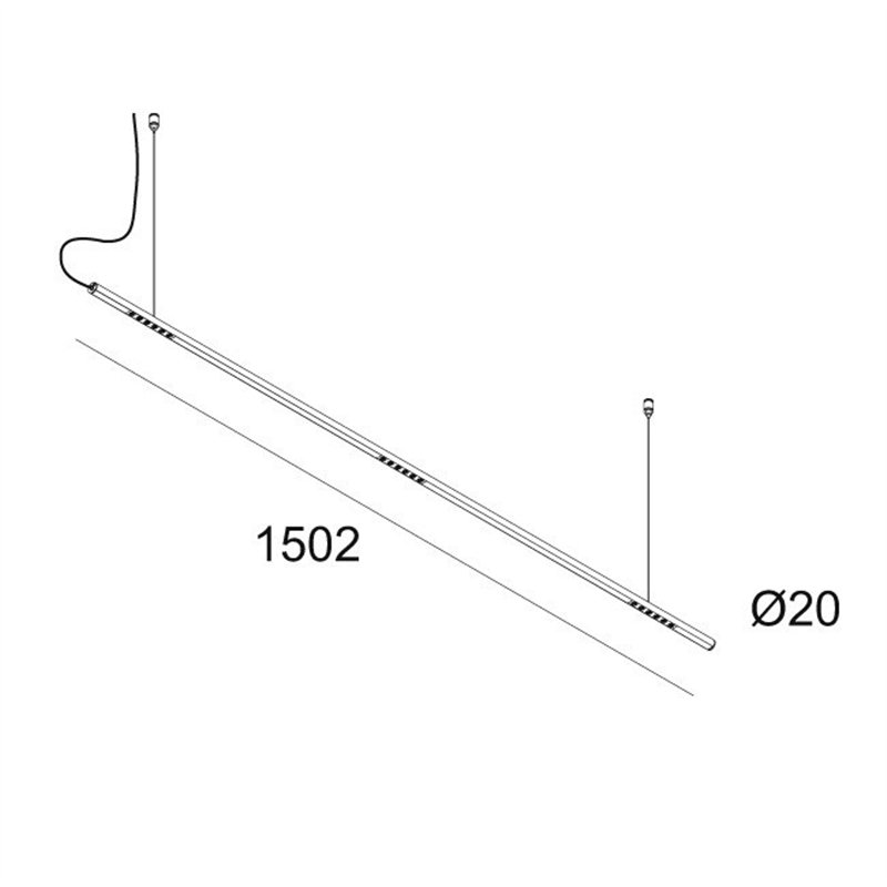 Delta Light LASS-OH! L150-3 Lampe a suspension