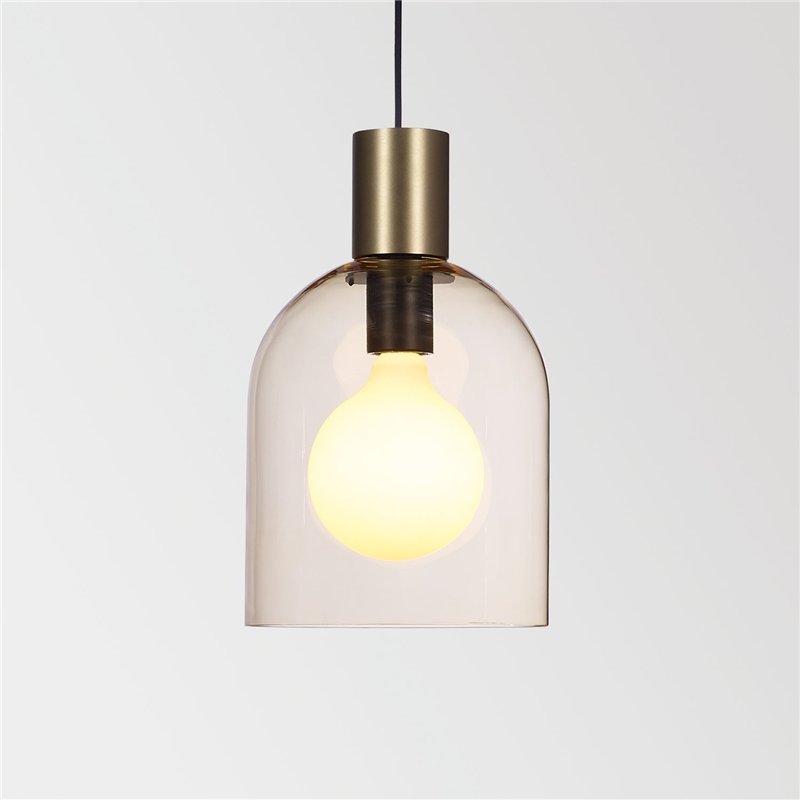 Delta Light MANTELLO GLASS L2231 E27 AMBER Lampe a suspension