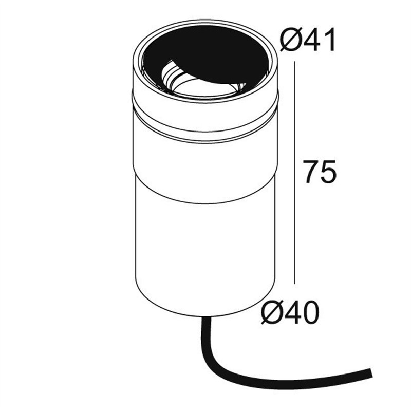 Delta Light LOGIC 40 R MOON Einbaustrahler