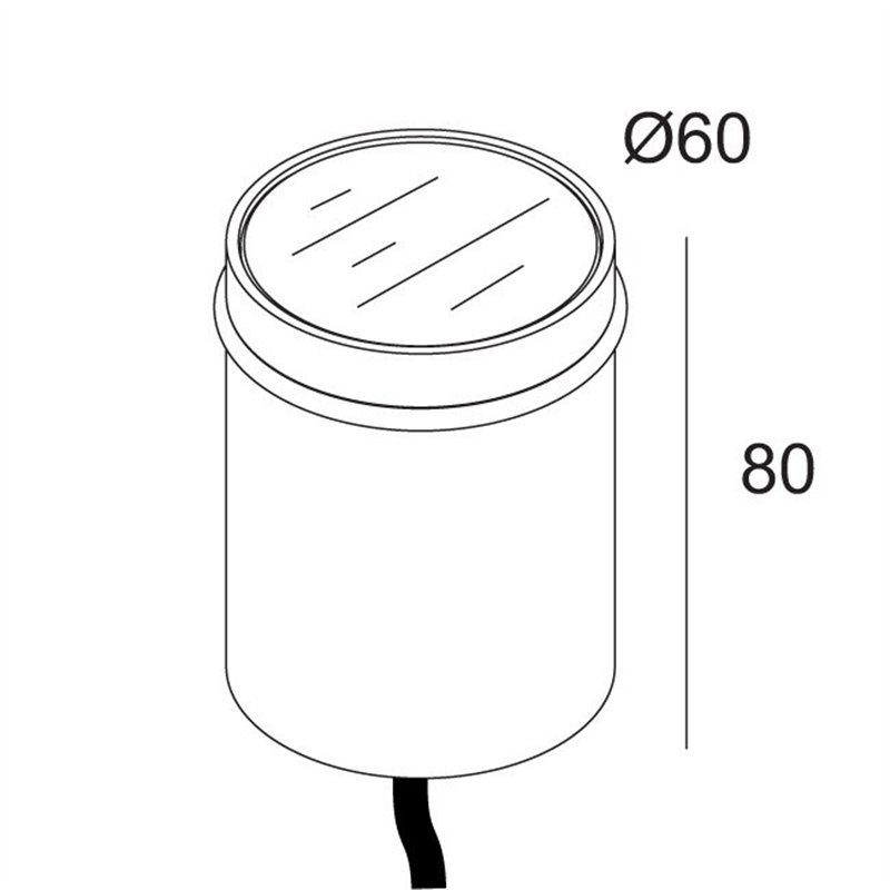 Delta Light LOGIC 60 R 24V Lampe encastrée